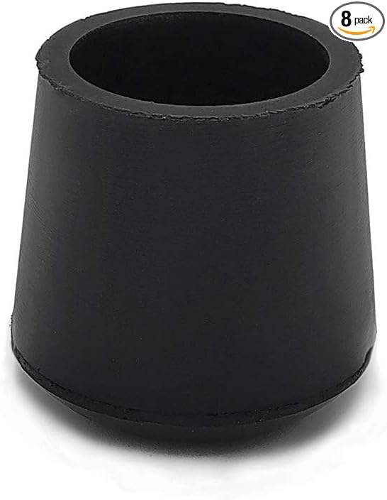 Flyshop 1", 25 mm, Patio Round Chair Leg Caps, Furniture Table Feet Covers by Flyshop