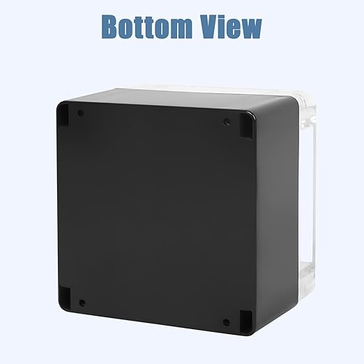 LeMotech Junction Box with Clear Cover IP65 Waterproof Project Box Dustproof - Image 4