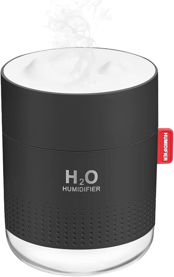 Portable Mini Cool Mist Humidifier, 500ml USB Personal Desktop Humidifier by Unknown