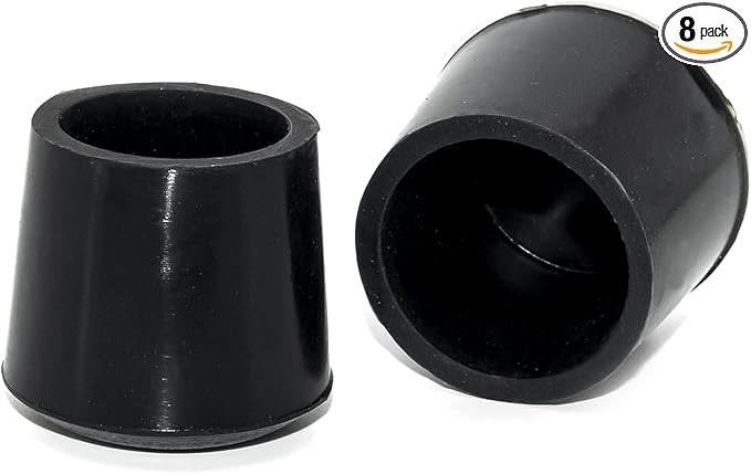 Flyshop 7/8", 22 mm, Patio Round Chair Leg Caps, Furniture Table Feet Covers by Flyshop