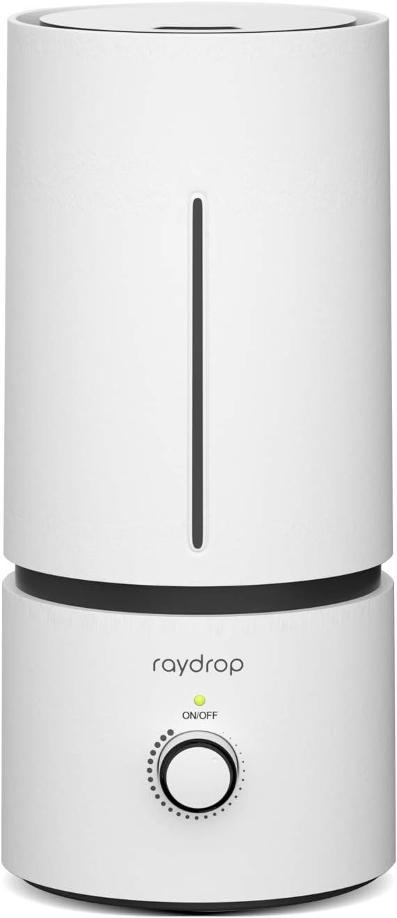 raydrop Cool Mist Humidifiers for Home Babies, 1.70 L Quiet and Small by raydrophumidifiers