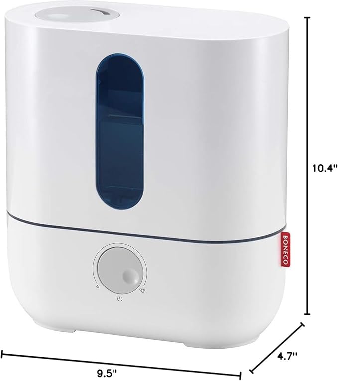 BONECO 1 Gallon Whisper Quiet Cool Mist Ultrasonic Humidifier - Image 10