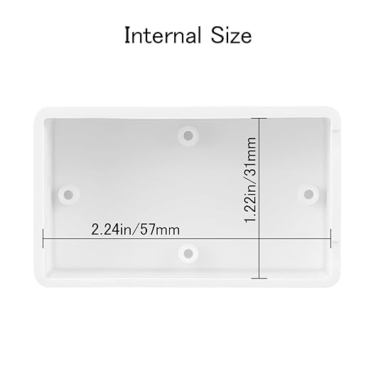 Project Box 8 Pieces Electrical Box Small Junction Box ABS Plastic Enclosure - Image 4