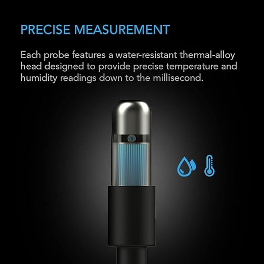 AC Infinity Controller Sensor Probe, Stainless Steel 20’ Waterproof Temperature - Image 2
