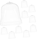 10pcs Transparent Greenhouse Dome Covers by Toddmomy