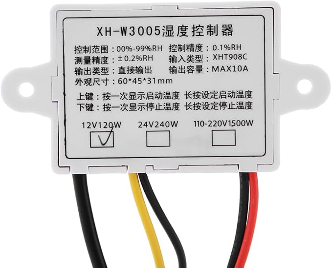 FTVOGUE XH-W3005 Digital Humidity Controller Humidity Controller Humidity - Image 7
