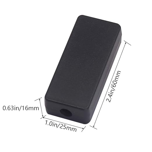 Zulkit 5Pcs Project Boxes ABS Plastic Electrical Project Case Power Junction - Image 2