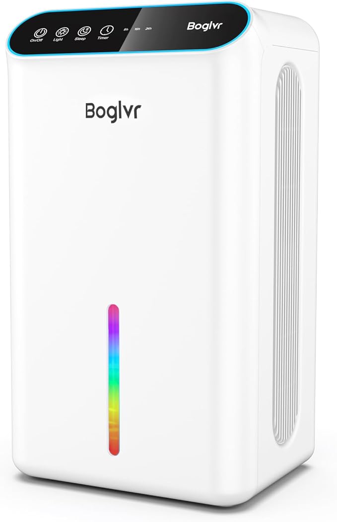 Dehumidifiers, Dehumidifier for Home Quiet Small Dehumidifier for Bedroom by boglvr