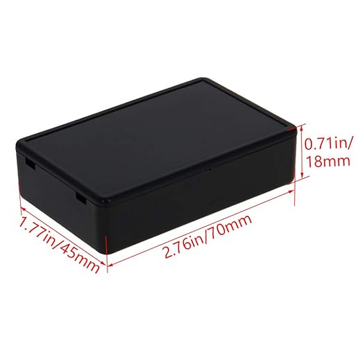 Fielect 10Pcs Dustproof Electronic Junction Box Plastic Enclosure Project Box - Image 2