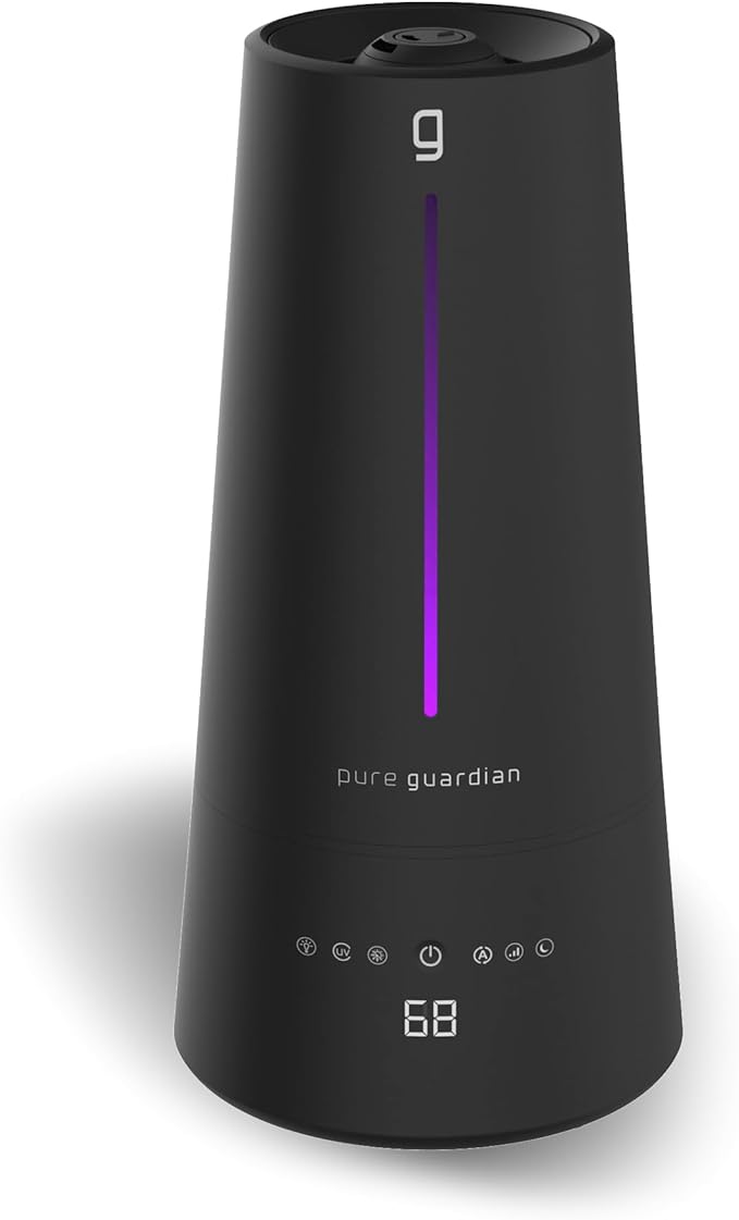 PureGuardian 1.5 Gal Ultrasonic Warm & Cool Mist Humidifier by PureGuardian