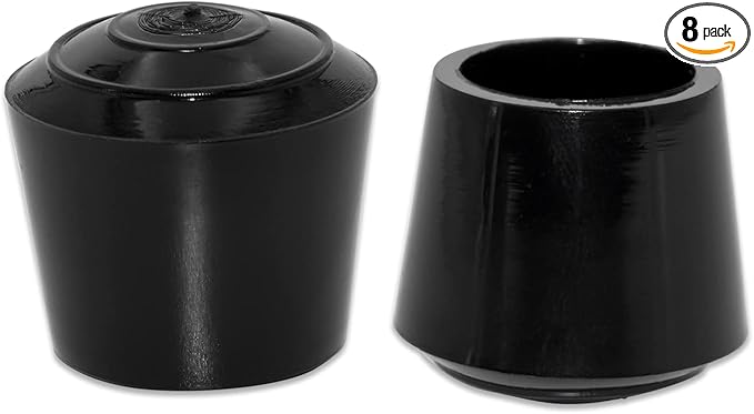 Flyshop 5/8", 16 mm, Patio Round Chair Leg Caps, Furniture Table Feet Covers by Flyshop
