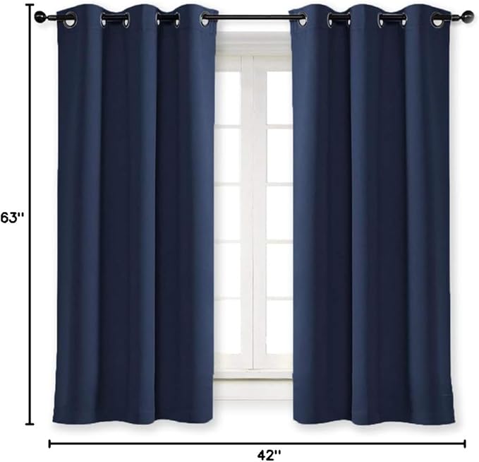 NICETOWN Bedroom Window Blackout Curtain Panel - Image 9