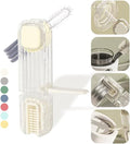 4 in 1 Cup Lid Gap Cleaning Brush, Mutipurpose Tiny Silicone Cup Holder Cleaner by VIDONIO
