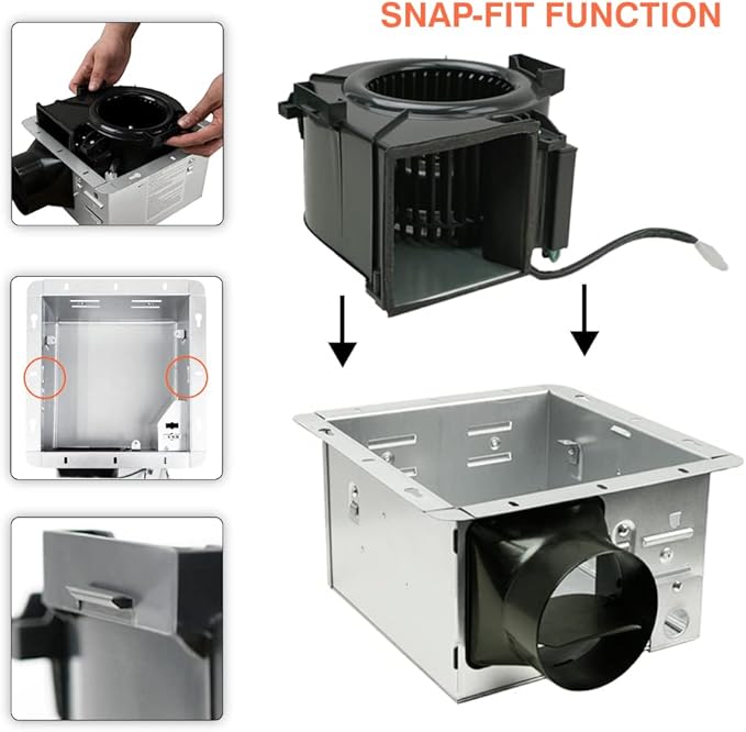 BV Bathroom Exhaust Fan 90CFM - Image 5