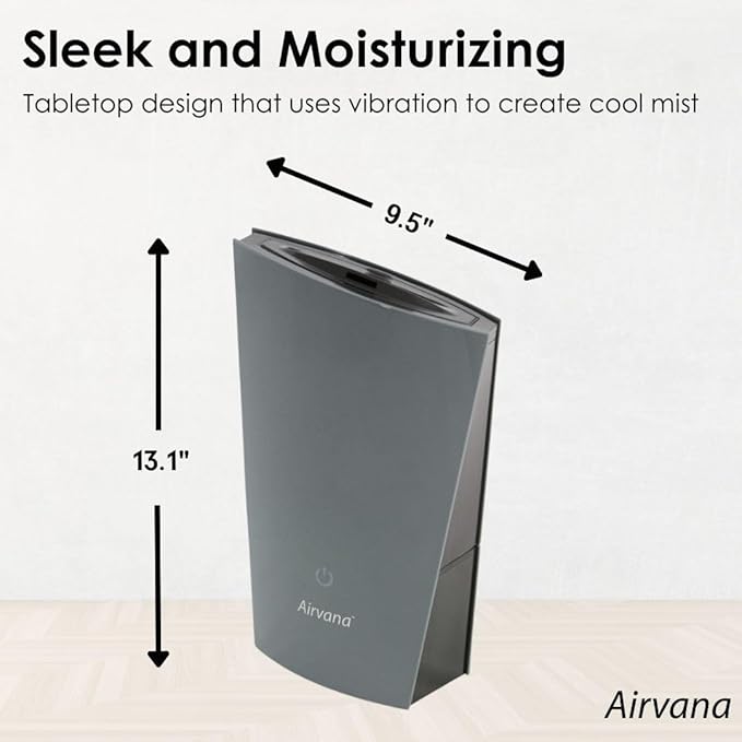 Airvana 1.3L Ultrasonic Cool Mist Humidifier - Image 2