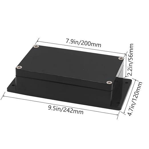 Zulkit Junction Box ABS Plastic Dustproof Waterproof IP65 Universal Electrical - Image 2