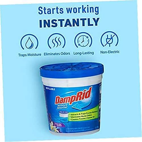 DampRid Lavender Vanilla Refillable Absorber Traps Moisture - Image 5