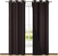 NICETOWN Blackout Curtains 80 inches Long, 2 Pieces, Full Light Blocking Drapes by NICETOWN