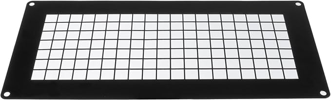 Repa Market 10" x 5" Inch Black Galvanized Steel Rectangular Crawl Space Vent - Image 8