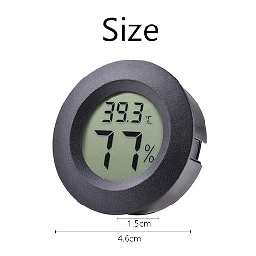 10-Pack Mini Thermometer Hygrometer, Small Digital Electronic Temperature - Image 6