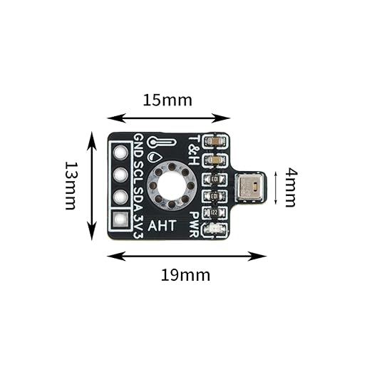 5pcs AHT20 Precision Digital Temperature Humidity Sensor Measurement Module I2C - Image 5
