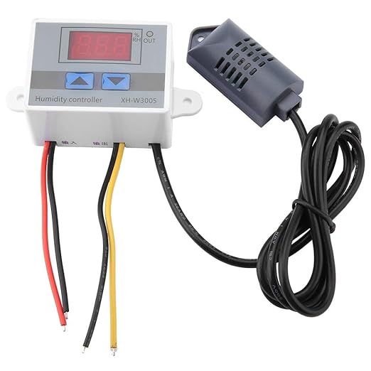 Marhynchus XH-W3005 Digital LCD Hygrometer Switch Controller Humidity Sensor by Marhynchus