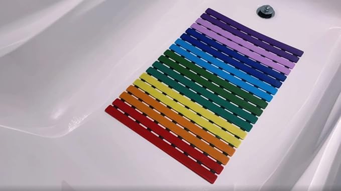 Non Slip Bathtub Mat | Double-Layered Shower Floor Mat - Image 6