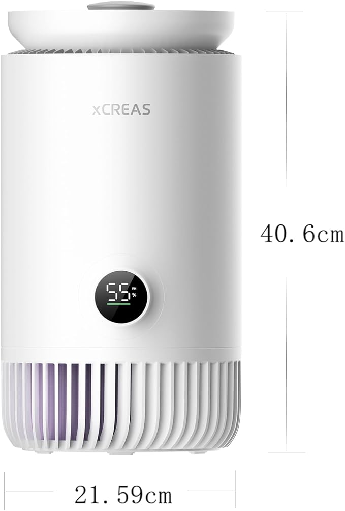 Humidifier and Air Purifier in One, Evaporative Humidifier and HEPA Air - Image 8