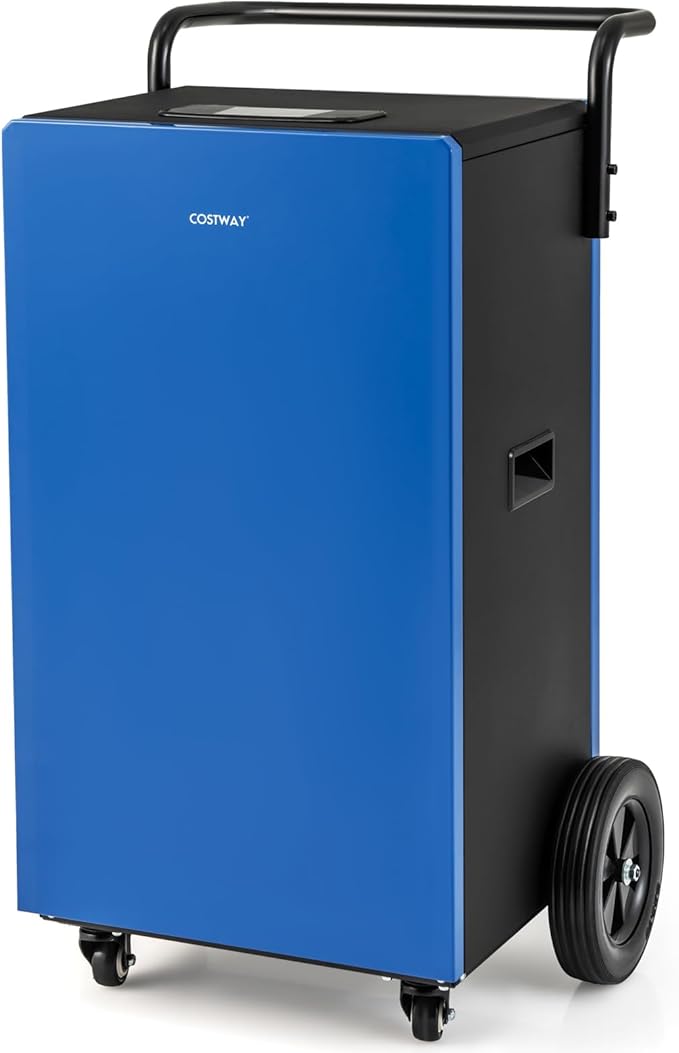 COSTWAY 215 Pint Commercial Dehumidifier, 000 Sq.Ft Industrial Dehumidifier by COSTWAY