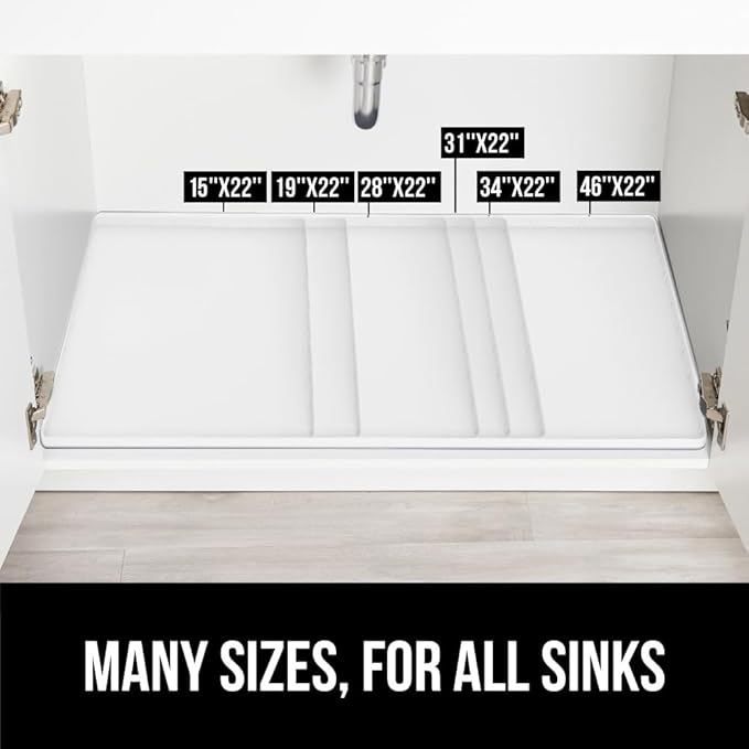 GORILLA GRIP Waterproof Silicone Under Sink Mat - Image 8