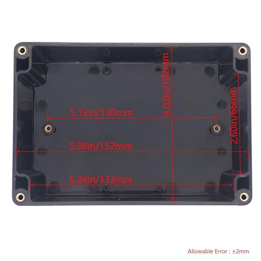 Junction Box IP65 Waterproof ABS Plastic Electrical Project Case Power Junction - Image 3