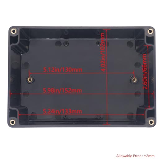 Project Box IP65 Waterproof Junction Box ABS Plastic Electrical Boxes DIY - Image 3