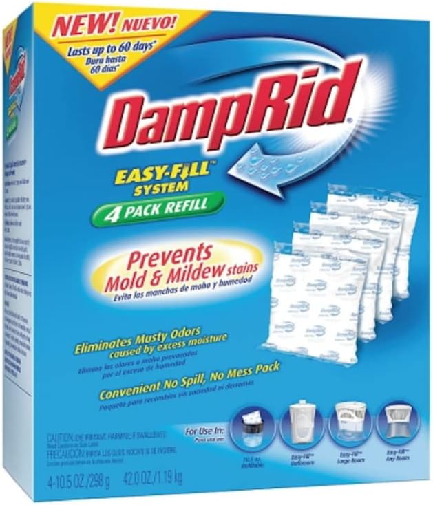 DampRid Easy Fill Moisture Absorber Refill No Scent 42 oz - Image 3