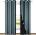 NICETOWN Full Shade Curtain Panels, Pair of Thermal Insulated & Energy by NICETOWN