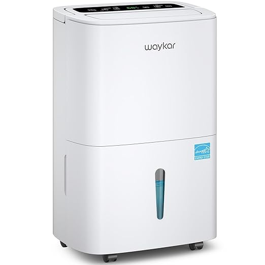 Waykar 120 Pints 2025 Energy Star Home Dehumidifier by Waykar