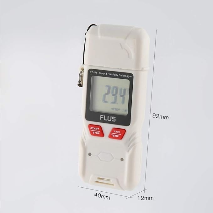 Temperature Humidity Data Logger Meter Indoor Outdoor Temperature Humidity - Image 5