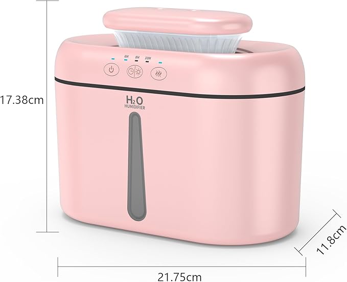 SZO Humidifiers for Bedroom, 2.5L Capacity, Auto Shut-Off, 16 dB Quiet - Image 9