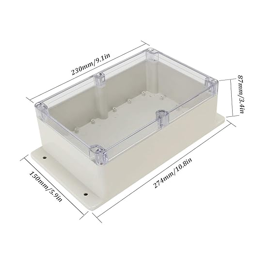 ABS Plastic Junction Box, Dustproof Weatherproof IP65 Electrical Box - Image 2