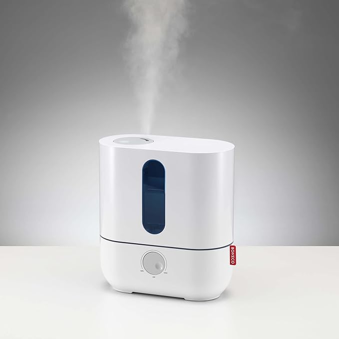 BONECO 1 Gallon Whisper Quiet Cool Mist Ultrasonic Humidifier - Image 2