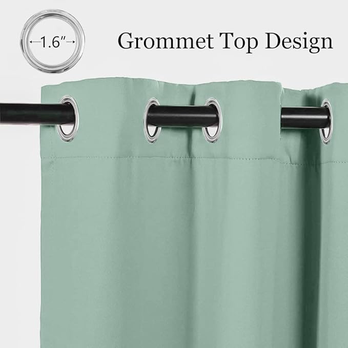 MYSKY HOME Aqua Closet Curtains - Image 3