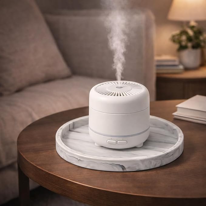Waterproof Mat for Under Mini Humidifier, Round Humidifier Tray - Image 5