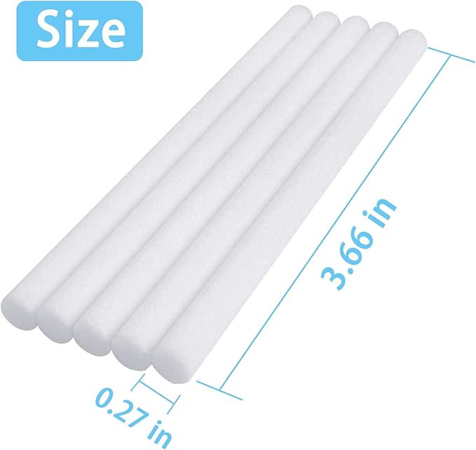 Humidifier Filters Sticks 3.66'' Replacements Cotton Stick Small Humidifier - Image 2