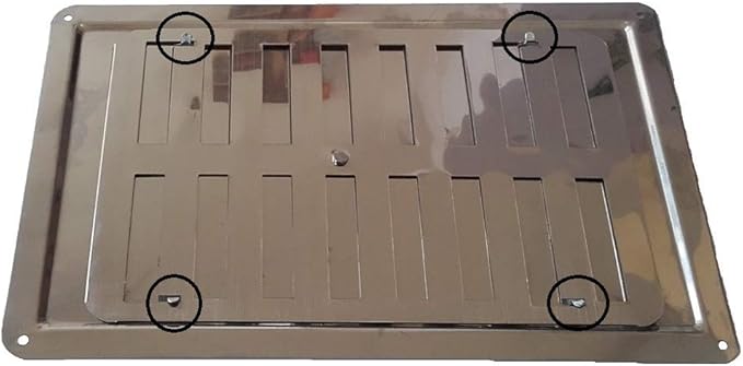 Stainless Steel Adjustable Air Vent Grille – INOX AISI 316 Non-Magnetic - Image 8