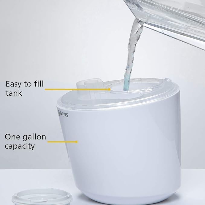 Safety 1st Stay Clean Humidifier, Ultrasonic Mist, One Gallon Easy to Fill Tank - Image 4