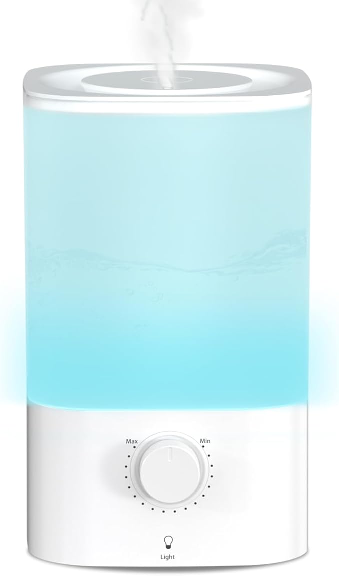 Cool Mist Humidifier for Bedroom & Baby Nursery by Electactic