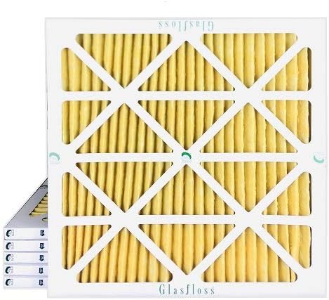 Glasfloss 20x22x1 MERV 11 AC & Furnace Air Filters. Box of 6. Actual Size: - Image 4