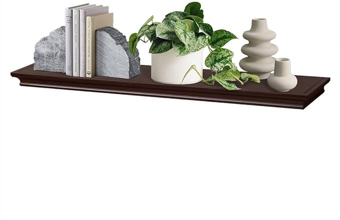 AHDECOR Floating Shelves Wall Mounted, Deeper Wall Storage Shelf - Image 5