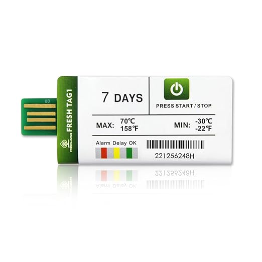 Freshliance 1pack Temperature Data Logger USB Disposable Temperature Recorder by FRESHLIANCE