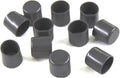 8Pcs 25mm Rubber Chair Leg Caps Black Rubber Leg Tips Round Furniture Feet by Leliafleury