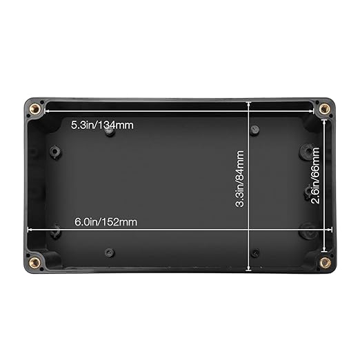 Waterproof Plastic Project Box ABS IP65 Electronic Junction Box Enclosure 6.2 x - Image 6